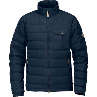 Chaquetas Fjallraven Övik Lite Hombre - Azul Marino - Chile CAN134856